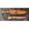 ЗОЛОТА ПЕРЛИНА ніж ручної роботи майстерні VIKTOR KNIVES, купити замовити в Україні, CPM® S125V™ в обкладинках нержавіючої сталі 95Х18, 64 HRC